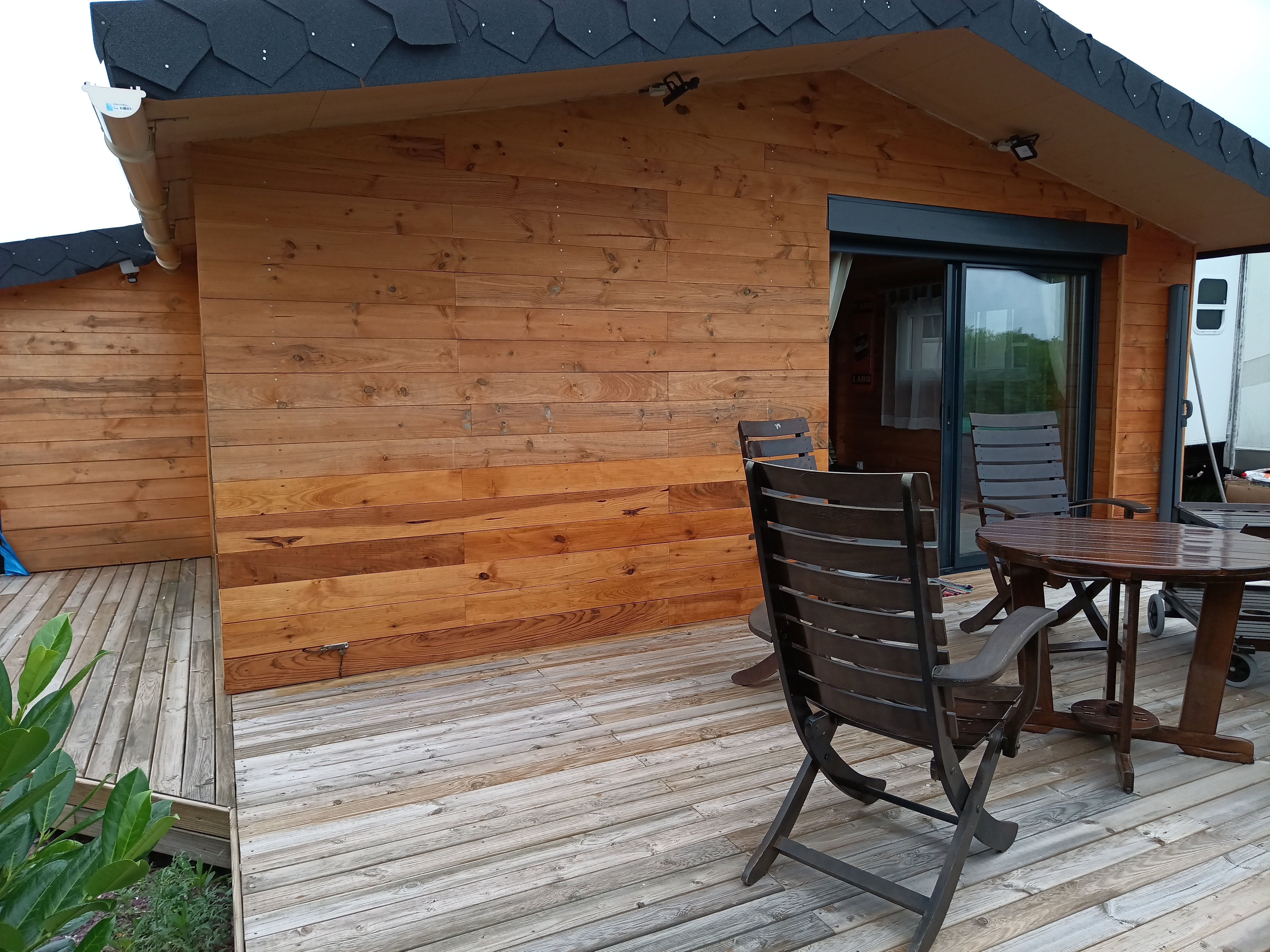 Chalet Auto Moto terrasse